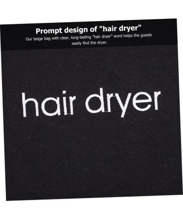 Healeved 2pcs Hair Dryer Storage Bag Hairdryer Organizer Safe Hair Dryer Pouch Multifunctional Bag Fabric 33.00X30.00X0.50CM As Shown 1 - Buy Online on GoSupps.com