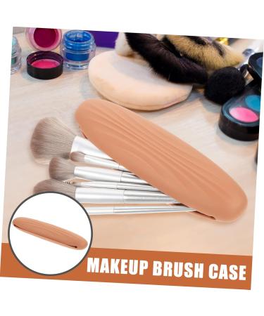 Beaupretty Makeup Cosmetic brush bag makeup sponge holder travel silicone makeup brush holder travel make up bag makeup tools cosmetic container Multifunction holder Silica gel Travel - Buy Online on GoSupps.com