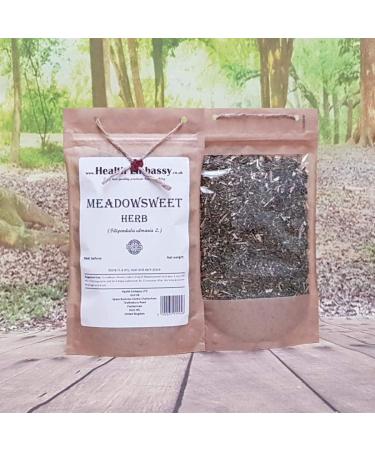Health Embassy Meadowsweet Herb/Ulmaire Herbe (Filipendula ulmaria L) (50g) - Buy Online on GoSupps.com