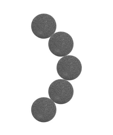 Quartz Sand Grinding Head High Sharpness Quickly Remove Calluses Dead Skin on Foot Suitable for Electric Foot Grinder Hard Callus Removal Practical Replacement Grinding Black