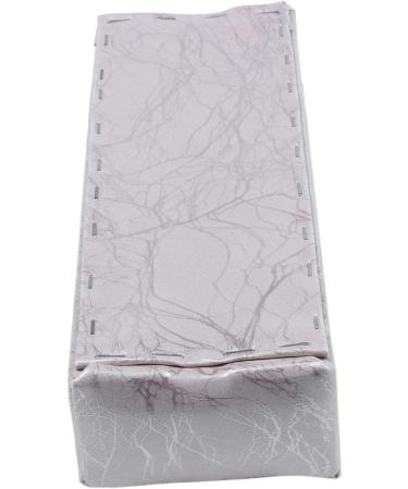 Latwne Manicure Hand Pillow Pu Leather Hand Rest For Cushion Nail Pillow Hand Holder Armrest Rest Manicure Nail Art Accessories Tool Silver - Buy Online on GoSupps.com