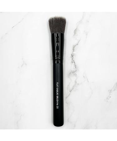Impala Round Kabuki Brush No. 25 | Professional Liquid Make-up Brush | Stripe-Free Finish | Vegan Synthetic Bristles | International Shipping Available - Buy Online on GoSupps.com