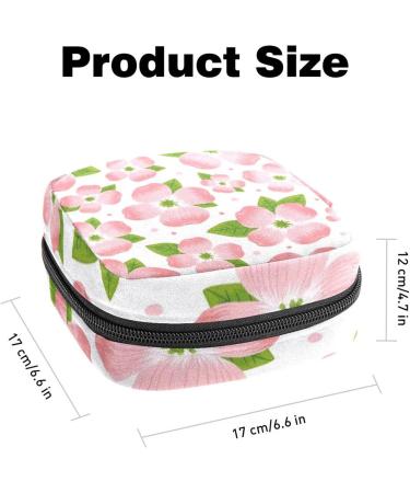 Anna Cowper Flower Sanitary Napkin Storage Bag - Multi-colored Portable Period Bag for Women and Teens - 1Pcs - Buy Online on GoSupps.com