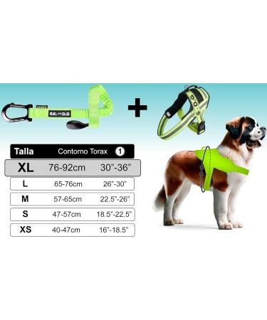 Shop Patented Bike & Dog Leash Set - XL Yellow Dog Harness & 3-Ring Dishes for Biking Adventures - Buy Online on GoSupps.com