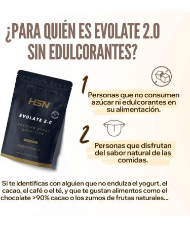 HSN Evolate 2.0 Whey Protein Isolate (No Sweeteners) | Natural Chocolate Flavor 500g 17 Takes Per Pack | Whey Protein Isolate CFM + Digestive Enzymes | Vegetarian Gluten Free - Buy Online on GoSupps.com