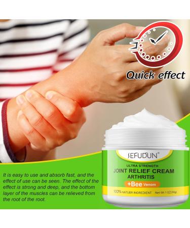 Bee Venom Joint and Bone Cream 30g Bee Venom Cream for Arthritis Relief Joint & Bone Cream with Natural Formula Ultra Strength Bee Venom Gel - Buy Online on GoSupps.com