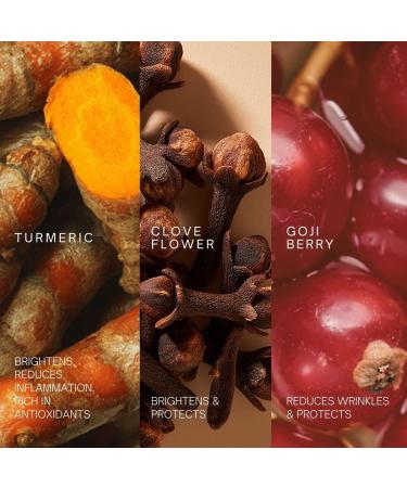 JUARA Radiance Complex Plumping Serum - Age-Defying Face Serum with Turmeric & Vitamin C - Palm Peptide & Hyaluronic Acid for Firming Brightening & Fine Lines - Hydrating Jamu Skincare - 0.33 oz - Buy Online on GoSupps.com