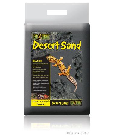 Exo Terra Desert Sand 4.5 Kg Black Black 10-Pound