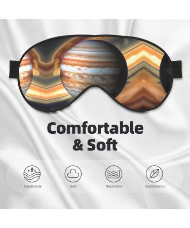 Jupiter Landscape Eye Mask - Soft Adjustable Nighttime Comfort for Men & Women | International Shipping Available - Buy Online on GoSupps.com