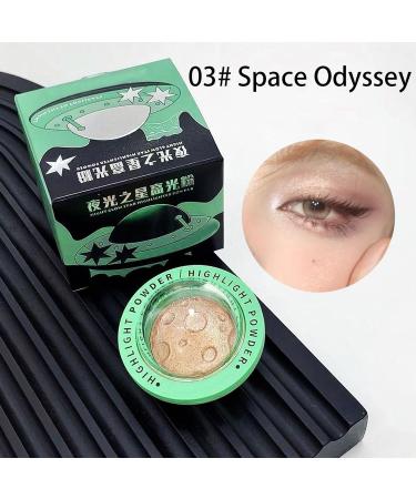  Generisch Planet Highlighter Body Shimmer Powder Moon Illuminator Shiny Contour for Face and Body - Buy Online on GoSupps.com