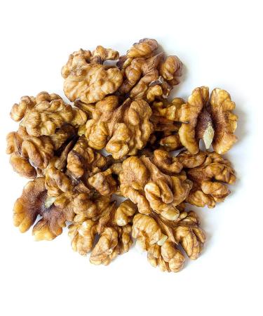 California Walnuts Halves & Pieces 8oz - Non-GMO Raw Unsalted Vegan Kosher Sirtfood Bulk - Omega-3 Protein Rich Snack & Baking Topping - Buy Online on GoSupps.com
