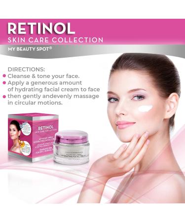 Retinol Skin Care Collection - My Beauty Spot | Active Day & Night Formula 1.7 fl oz | International Shipping Available - Buy Online on GoSupps.com