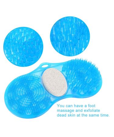 Foot Scrubber Massager & Exfoliating Cleaner | Acupressure Massage Pumice Scrub - Buy Online on GoSupps.com