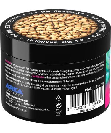 Microbe-Lift Coral Food A - 150 ML - Food for anemones supports colours and growth cold pressed suitable for all saltwater aquariums. - Buy Online on GoSupps.com