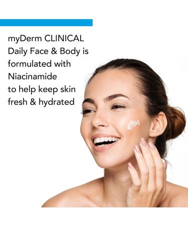 myDerm CLINICAL Twin Pack - Daily Face & Body SPF 33 Mineral Sunscreen Lotion (2 Pack) - 1.7 Fl Oz Each - International Shipping - Buy Online on GoSupps.com