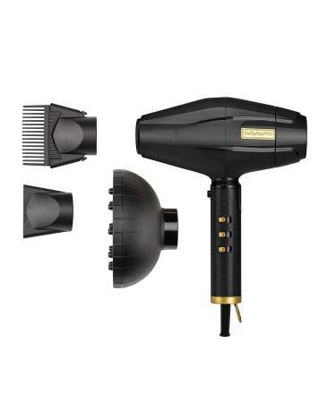 BaBylissPRO BLACKFX Metal Collection Hair Dryer | Professional Performance & Style - Buy Online on GoSupps.com