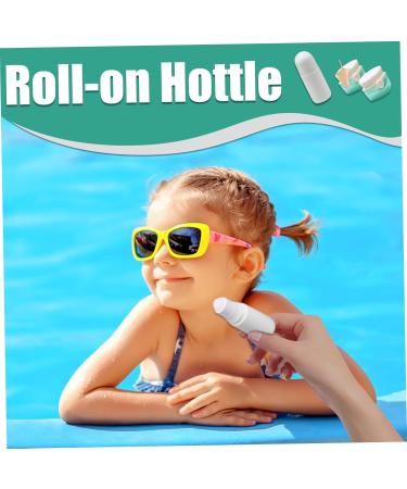 sun cream applicator kids sun cream applicator Portable for Sunscreen Lotion Sunscreen Applicator Set Sunscreen Brush sun buddy applicator 4PCS and 1.7 Oz Bottles with Lid - Buy Online on GoSupps.com