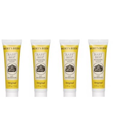 Burts Bees Baby Bee Nourishing Lotion 1 Ounce Travel Size - 4 pk