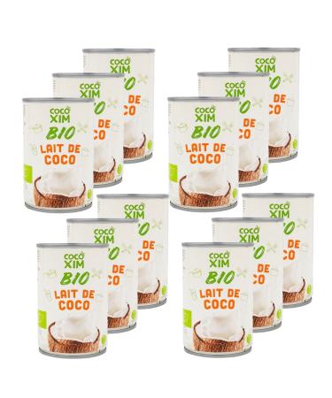 Lot 12x Organic Coconut Milk - 400ml Box