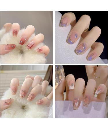 Metallic Gel Nail Polish 8ML Chrome Gel Nail Polish 3D Mirror Painting Metallic Gel Polish for Flower Lines Drawing Nail Art Polilsh 2Pcs - Buy Online on GoSupps.com