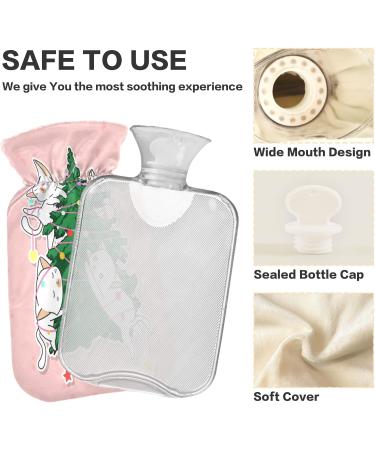 Cat Christmas Tree Hot Water Bottle - 2L Soft Fleece Cover for Comfort & Relief | Ideal for Hot & Cold Compresses - Buy Online on GoSupps.com