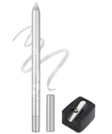 Jutqut Glitter gel eyeliner - Silver - Waterproof - Long-lasting - Tattoo effect - Metallic smooth cream - For women