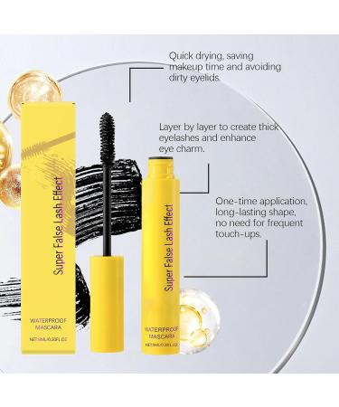 Elongation Mascara - Waterproof Curling Eyelash Mascara 10ml | Long Lash Enhancer Smudge Proof | Easy to Take Light Makeup for Party Look - Buy Online on GoSupps.com