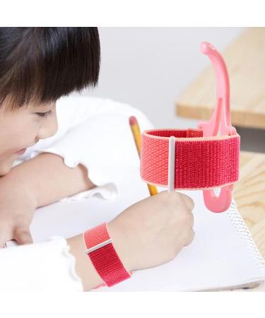 Harilla Anti-Hook Pencil Grip - Ergonomic Posture Correction Tool for Kids - Breathable & Adjustable - Pink - Buy Online on GoSupps.com