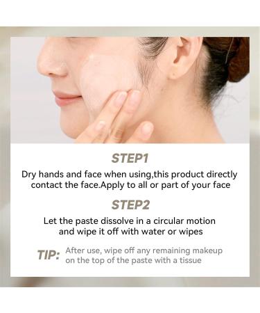Portable Makeup Remover Stick - No Water Needed Travel Size Cleansing Balm for All Skin Types - 0.24oz - Buy Online on GoSupps.com