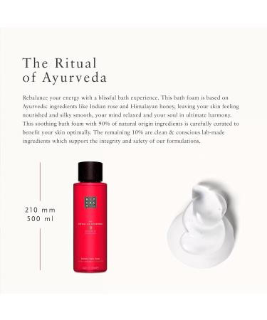 RITUALS Bubble Bath from The Ritual of Ayurveda 500 ml - with Indian Rose & Sweet Almond Oil - Soothing & Nourishing Properties Rose 500 ml (Pack of 1) - Buy Online on GoSupps.com