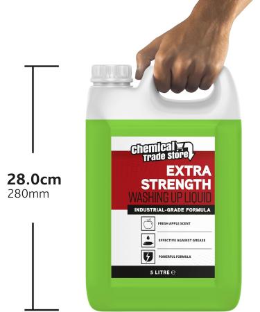 Chemical Trade Store - Concentrated Washing Up Liquid - Apple - 5 Litre - Buy Online on GoSupps.com