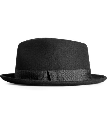 AKIO&AQUIRAX Australian Wool Fedora Hat - Classic Felt Vintage Style - Buy Online on GoSupps.com