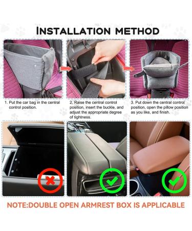 Cathpetic Dog Car Seat - Portable Washable Cat Booster Seat with Safety Tethers - Buy Online on GoSupps.com