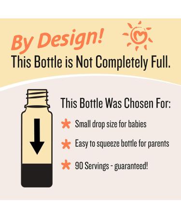 Legendairy Milk Organic Baby Vitamin D3 K2 Liquid Drops, 400 IU of Baby Vitamin D Drops for Infants - Vitamin D for Newborns, Toddlers, and Kids - Vegan, 90 Servings - Buy Online on GoSupps.com