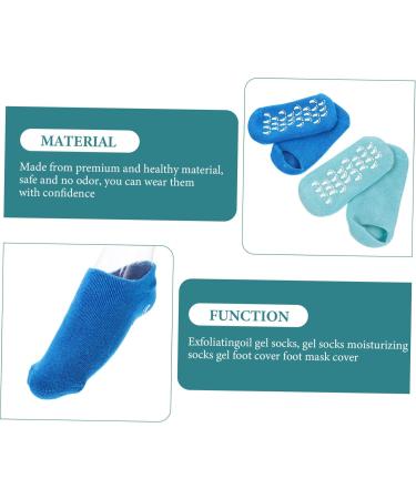 minkissy 2 Pairs Gel Socks Women Socks Women's Socks & Hosiery Foot Moisturizing Socks Cracked Heel Sock Spa Sock Heel Socks Foot Caring Socks Feet Socks Foot Cover Socks Commodity - Buy Online on GoSupps.com