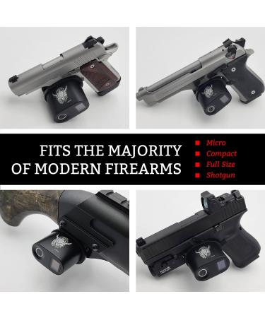 AYIN Viking Biometric Trigger Lock | Fingerprint Gun Lock | LCD Screen | 2023 Model | Weather & Dust Resistant | Fits Most Modern Firearms - Buy Online on GoSupps.com