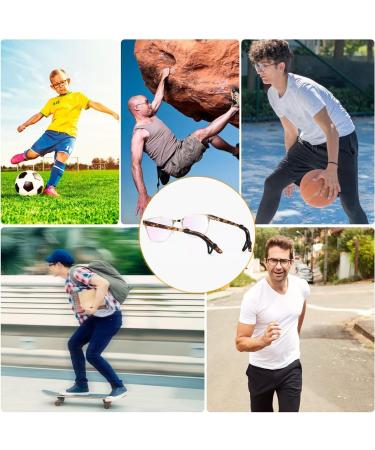WKRTDY 6 Pairs Silicone Anti-Slip Glasses Covers | Comfortable Sports & Sunglasses Holders | Non-Slip Temple & Branch Covers - Buy Online on GoSupps.com