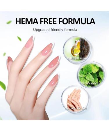 15ML No Wipe Top & Base Coat Set - Crystal Glossy Gel Nail Polish - Superior Manicure Essentials for Perfect Nails - Buy Online on GoSupps.com