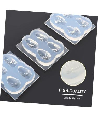 Healeved 9 Sets Body Silicon Nail Art Mold DIY Nail Decoration Nail Stamper Butterfly Nail DIY Mold Large Shower Mat Nail Acrylic Molds 3D Bow Tie Ballet Shoes Silica - Buy Online on GoSupps.com