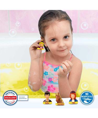Buy INKEE Bibi Blocksberg & Tina Bath Bombs - Fun Children's Bath Bombs with Surprise! - Buy Online on GoSupps.com