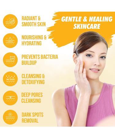 Turmeric Oil for Face & Body - All Natural Skin Brightening Serum for Dark Spots, Acne, and Scars - Pure Turmeric Skincare Treatment - Buy Online on GoSupps.com