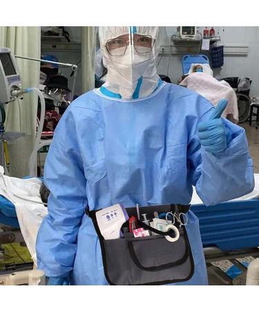 GFYWZ Nurse Care Bag: Utility Waist Tool Organizer with Adhesive Tape Holder & Multiple Compartments for Medical Equipment - Buy Online on GoSupps.com