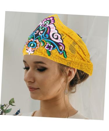 LIFKOME Retro Ethnic Headband Hair Bandanas for Women Bandana Headband Women Hair Accessories Vintage Bandana for Women Decorative Hair Bandana Vintage Hair Bandana Head Bandana for Women - Buy Online on GoSupps.com