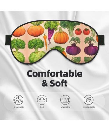 Buy Fruit and Vegetable Sleep Mask - Adjustable Breathable & Fashionable Eye Mask for Optimal Comfort | International Shipping Available - Buy Online on GoSupps.com