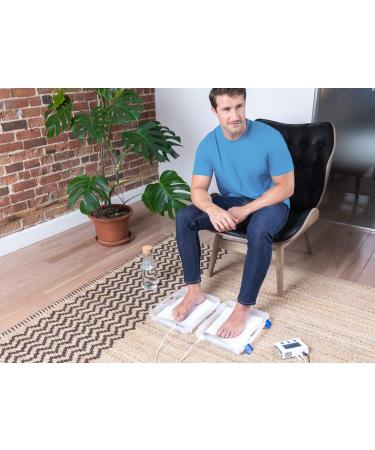 Dermadry Total - Iontophoresis Device to Treat Hyperhidrosis for Home Use Excessive Sweating Treatment Cost-Effective Sweat Treatment for Hands Feet and Underarms - Buy Online on GoSupps.com