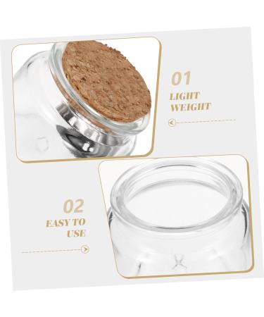 minkissy Nail Cup Nail Dish Cups Manicure Nail Dish Nail Dappen Dish Nail Brush Dappen Cup Acrylic Nail Supplies Nail Liquid Holder Acrylic Nail Tools Cork Glass Stainless - Buy Online on GoSupps.com