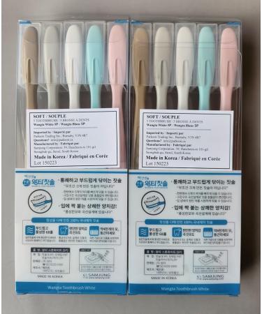 Wangta Soft Toothbrush 10 Pack - Best Manual Toothbrush for Sensitive Gums & Teeth | Efficient Cleaning | International Shipping - Buy Online on GoSupps.com