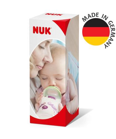 Nuk First Choice+ Sports Cup - BPA-Free Silicone 450ml 36 Months+ Spout-Safe Design Clip & Cap - Viking Blue & Yellow - Buy Online on GoSupps.com