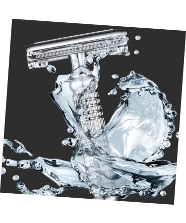 Beaupretty 3pcs Manual Shaver Set | Metal Safety & Beard Razor | Double Edge Handheld Shaving Cutter for Men - Buy Online on GoSupps.com