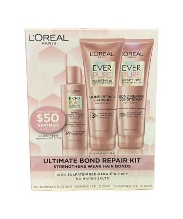 L'Oreal Paris EverPure Bond Repair Kit (Concentrate Shampoo & Conditioner)